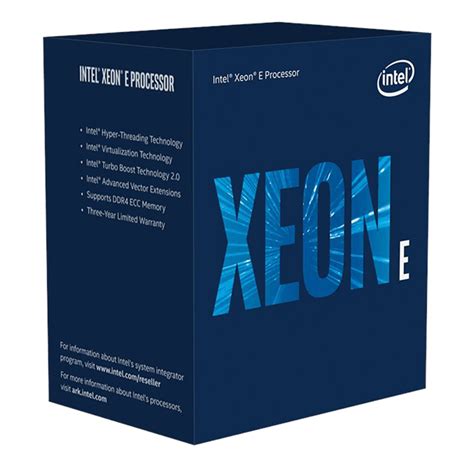 Intel Xeon E 2124G CPU 4 Kerner 3 4 GHz Intel LGA1151 Intel Boxed