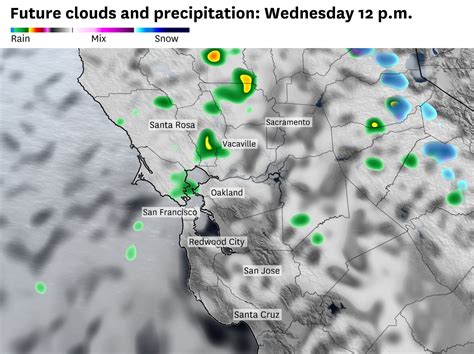 How much rain to expect in Bay Area before dry weather break