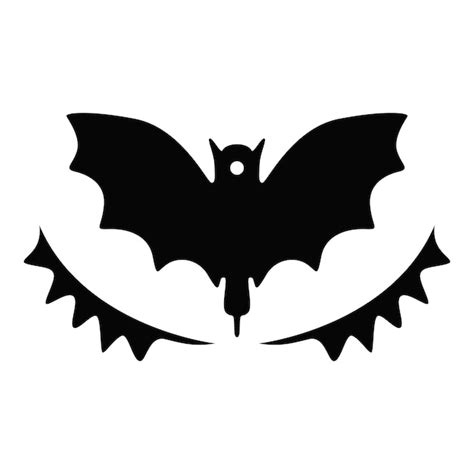 Premium Vector Black Bat Vector Icon Simple And Stylish Bat Illustration