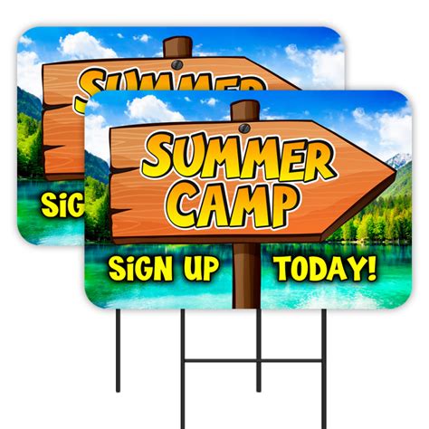 Summer Camp Sign