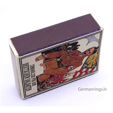 Vintage German Ww2 Leader Matchbox For Sale