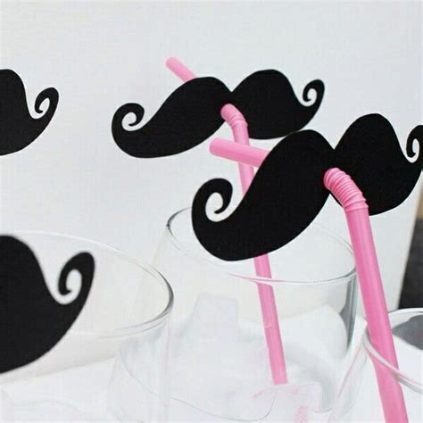 Drink At Party Mustache Party Mustache Straws Party Straws