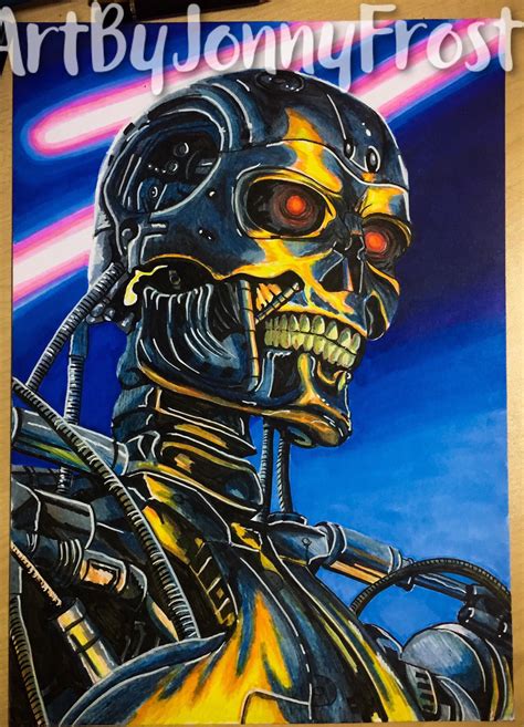 terminator  artbyjonnyfrost  deviantart