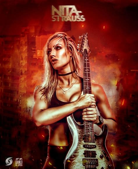 Nita Strauss Controlled Chaos is coming out November 16 #nitastrauss #fanart #controlledchaos ...