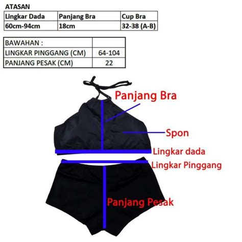 Jual New Bi A78 Bikini Set Bikini Pantai Baju Renang Di Seller