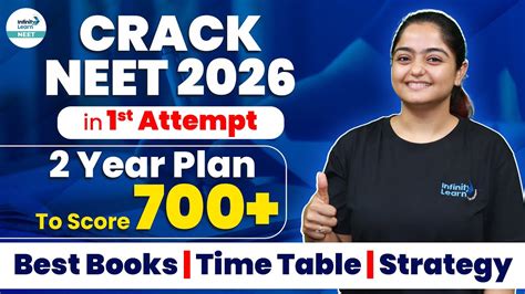 Strategy To Crack Neet 2026 In 1st Attempt 2 Year Plan To Score 700