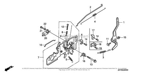 Honda Gcv Parts Diagram