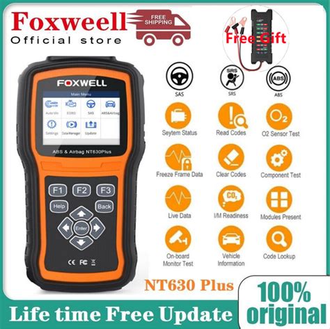 Jual Foxwell NT630 Plus Alat Diagnostik Mobil OBD2 Pemindai Mobil ABS