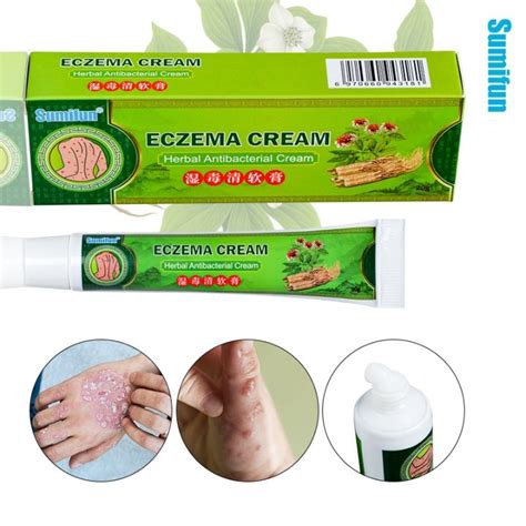 Eczema Psoriasis Treatment Cream Topical Medicated Chinese Traditional Herbs Antifungal Ointment