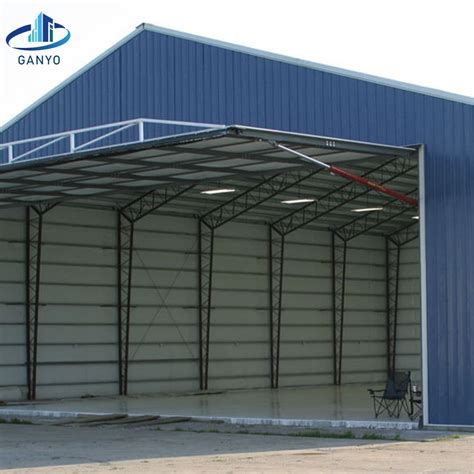 Prefabricated Steel Structural Workshop Warehouse Hangar Shed Building From China China Steel