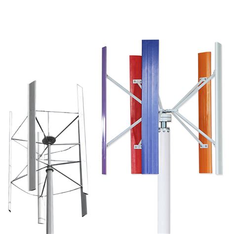 10000W 220V Vertical Axis Wind Generator Kit Wind Turbines For Sale