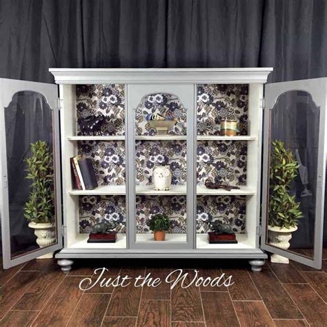 Repurpose The Top Of A China Cabinet Into A Curio Cabinet China