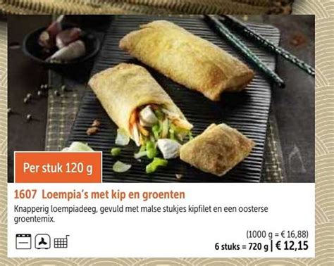 Loempia S Met Kip En Groenten Aanbieding Bij Bofrost 1Folders Nl