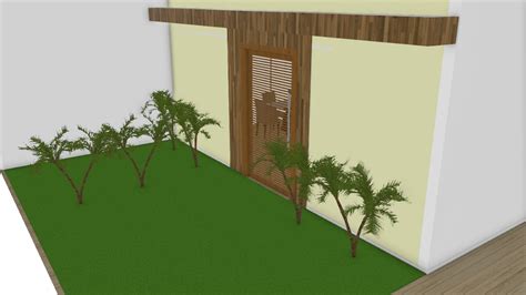 Casa De Praia De Karina Planta 3D Mooble