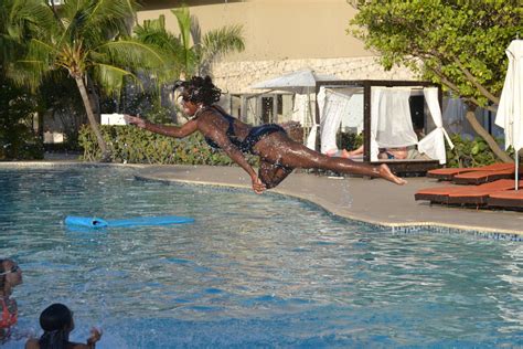 Synchronised Swimmers Prep For Historic CARIFTA Championships Cayman