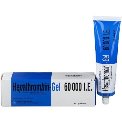 Hepathrombin Gel I E G Shop Apotheke