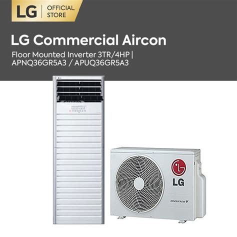 LG Commercial Aircon APNQ36GR5A3 APUQ36GR5A3 Floor Mounted Inverter