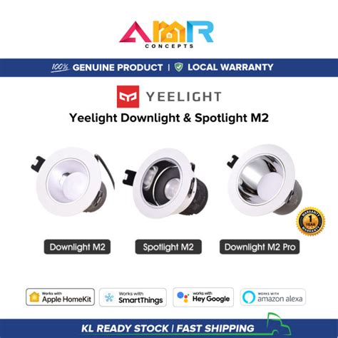 Yeelight Smart Mesh Spotlight M Downlight M Pro Downlight M Home