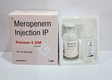 1gm Meropenem Injection 10 Ml At Rs 1067 Vial In Panchkula ID