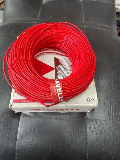 Mm Havells Electric House Wire Roll Length M Wire Size Sqmm