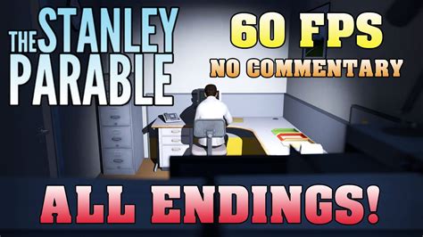 The Stanley Parable All Endings Walkthrough Youtube