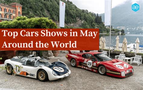 Top Car Shows In May Around The World