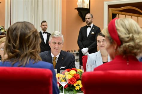 Belgian Royal Palace on Twitter Anschließend treffen der König und