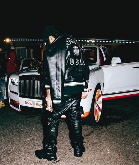 Rapper Icewear Vezzo Likes His Rolls Royces With A Touch Of Orange