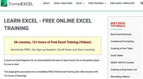 20 Best And Free Microsoft Excel Courses And Classes Online That Will Make