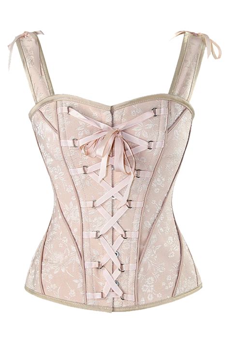 Atomic Cross My Heart Steel Boned Overbust Corset Corsets And