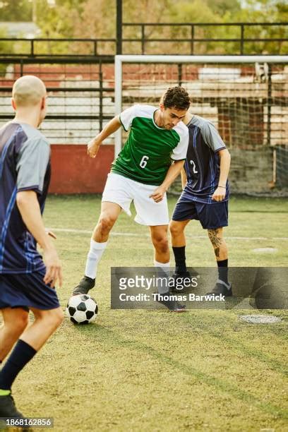 47082 Dribbling Soccer Ball Stock Photos High Res Pictures And