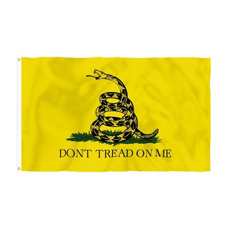 Gadsden Flag 3ft X 5ft Outdoor House Flag