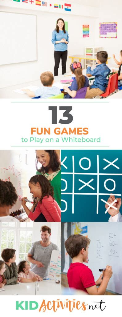 16 Fun Games to Play on a Whiteboard - Kid Activities