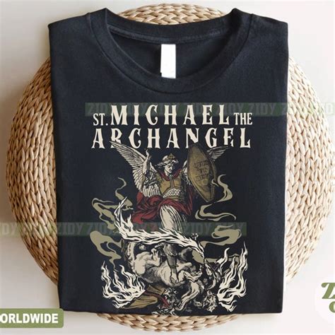 St Michael the Archangel Shirt - Etsy