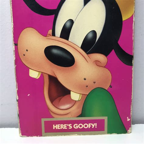 Walt Disney Cartoon Classics Vol Heres Goofy Vhs Video Tape Buy