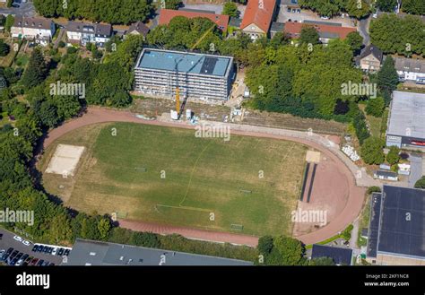 Luftaufnahme Baustelle Und Neubau Am Althoff Stadion Der SG Welper