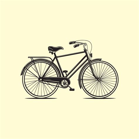 Vintage bicycle vector illustration 34715857 Vector Art at Vecteezy