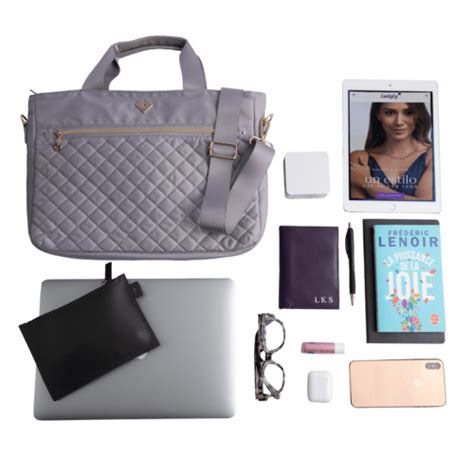 Luckyly Tote Bolsa Para Laptop Mujer Hasta 15 6 Pulgadas Bolso De Mano Y Crossbody Ejecutiva