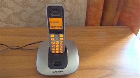 Funktionspr Fung Telefon Panasonic Kx Tg Schnurlos Cordless Phone