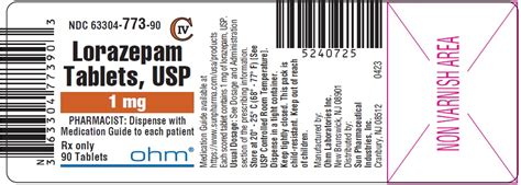 Lorazepam Tablets Usp Civ