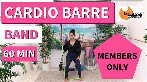 60 MIN CARDIO BARRE TOTAL BODY With Band BARLATES CARDIO BARRE BAND