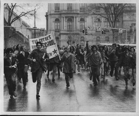 What protests in Albany, at SUNY looked like 50 years ago