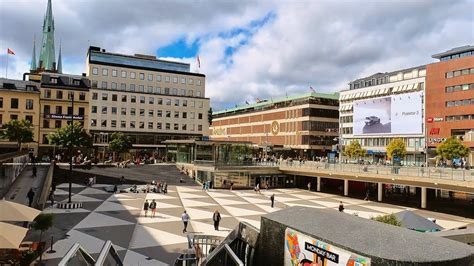 Stockholm Centre Walk Kungsträdgården Sergels Torg Drottninggatan