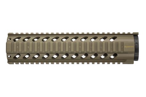 Ar 15 Quad Rail Handguard 10 Inch Free Float Monstrum Tactical