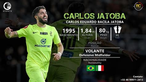 Carlos Jatoba Volante Defensive Midfielder 2023 24 YouTube