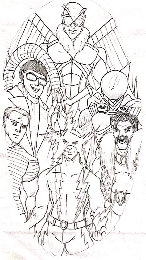 The Sinister Six By Aericmon On Deviantart