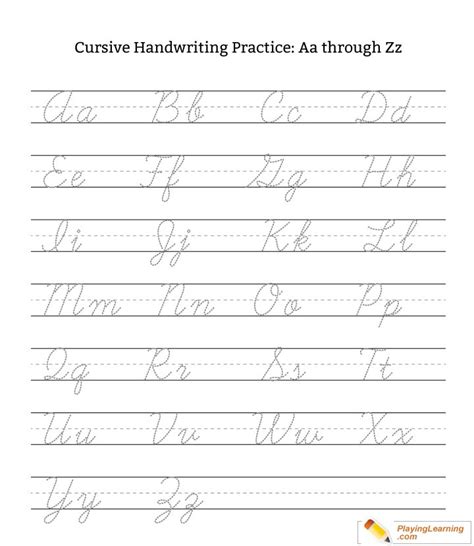 Cursive Uppercase And Lowercase Letter Tracing Worksheets Printable Word Searches