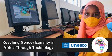 UNESCO And Africa Code Week Fast Track Gender Equality Creatively In