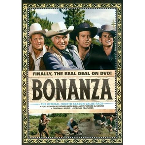 Bonanza Official Fourth Season V01 And 2 2pk Dvd 9discs Dvd