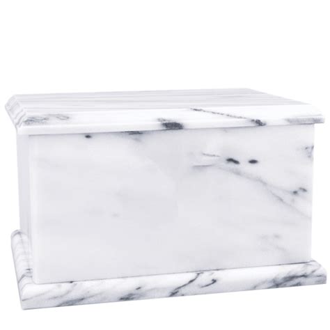 Evermore White Marble Urn